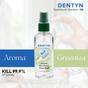 Dentyn Green Tea Toothbrush Sterilizer