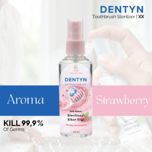 Dentyn Strawberry Sterilizer Toothbrush